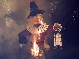 جشنواره گای فاکس در لندن جشنواره گای فاکس در لندن